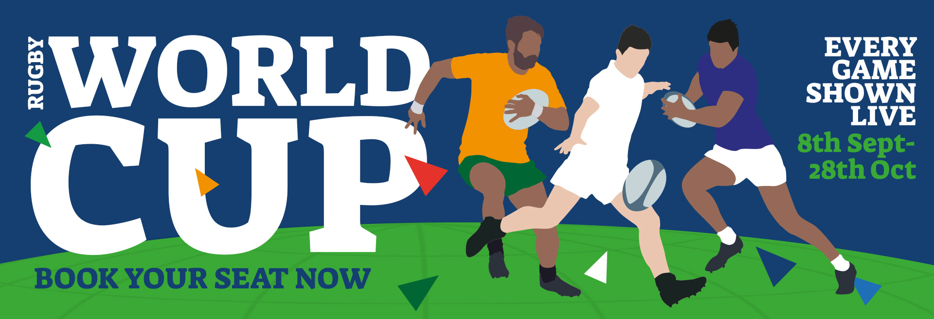 Watch the Rugby World Cup at The Drayton Arms