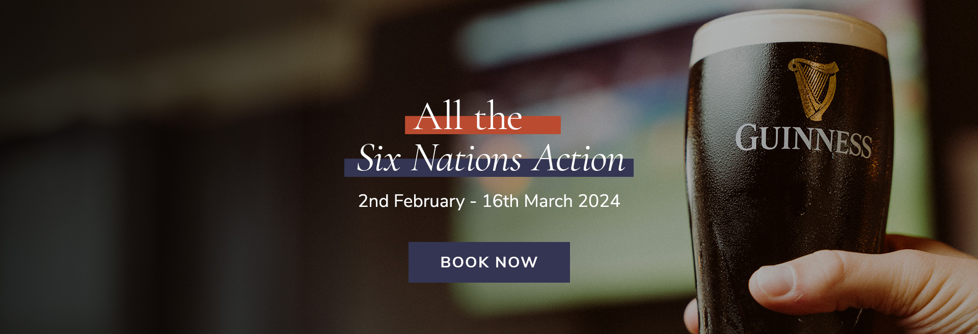 Rugby Six Nations 2024 at The Drayton Arms