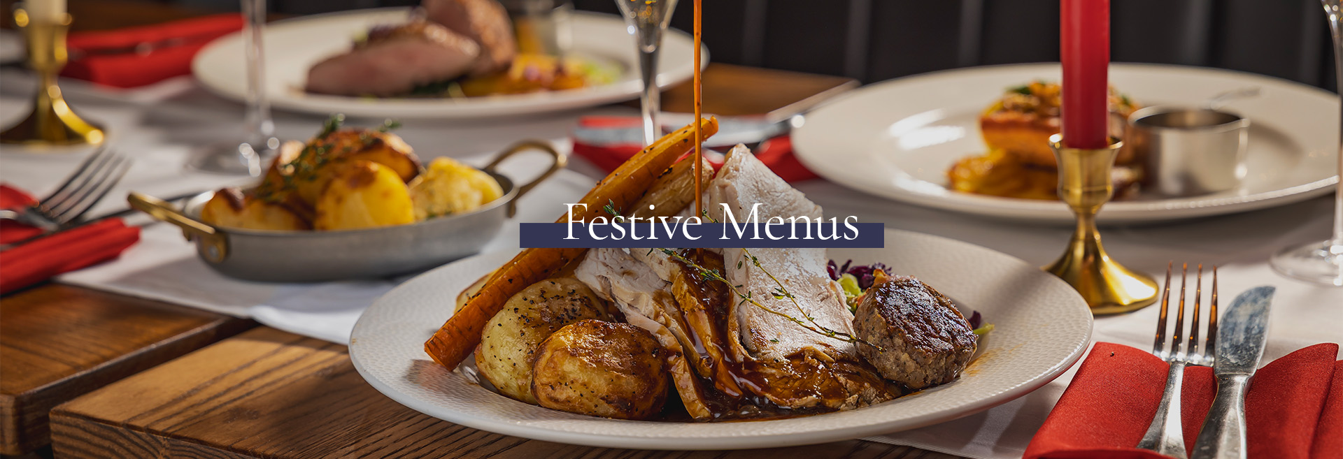 Festive Christmas Menu at The Drayton Arms 